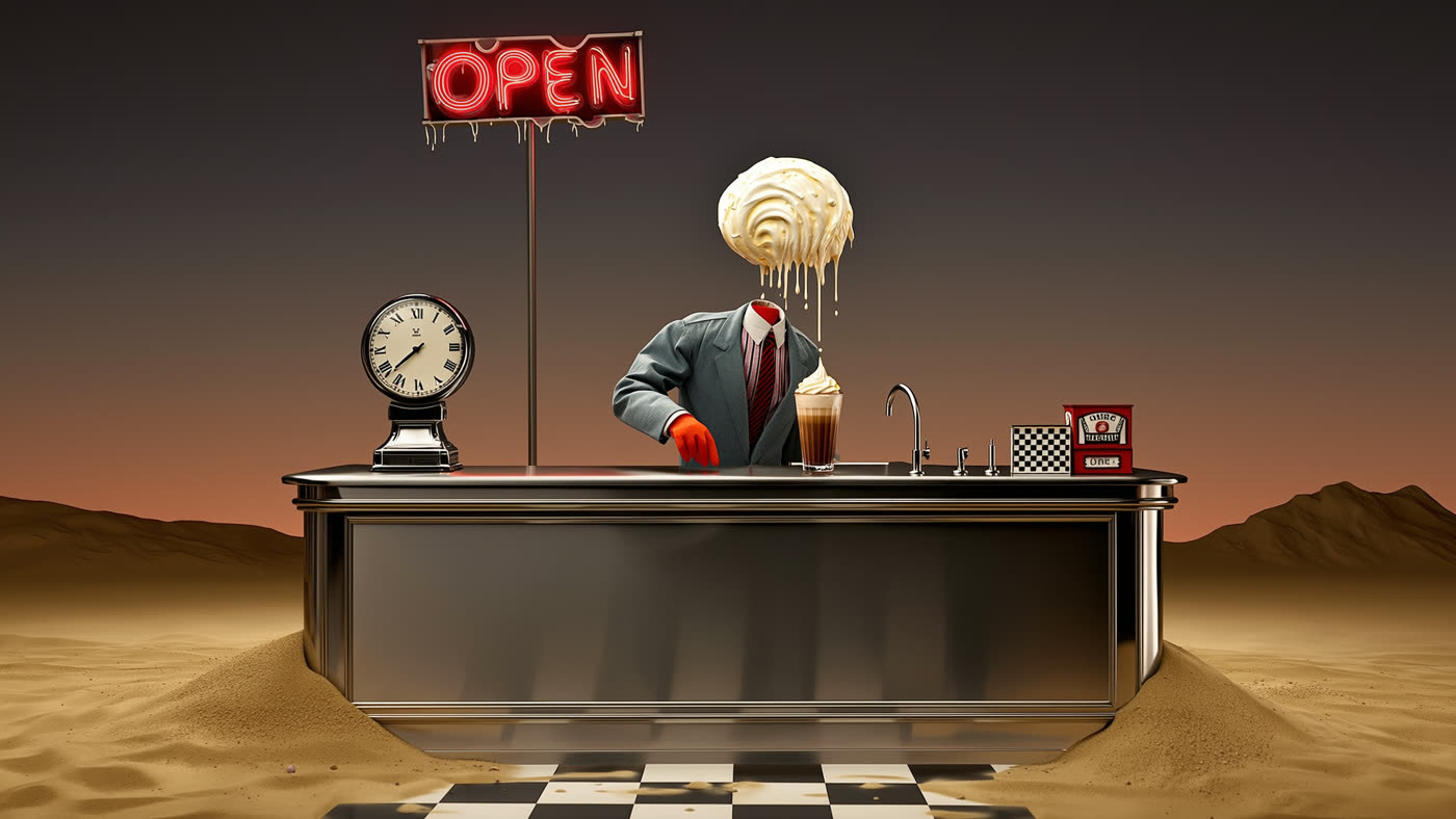 Soda Fountain Surrealism